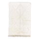 Beni Ouarain Moroccan Berber rug with engraved diamonds 2.22x1.35m