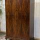 English wardrobe from the 1930s in walnut.