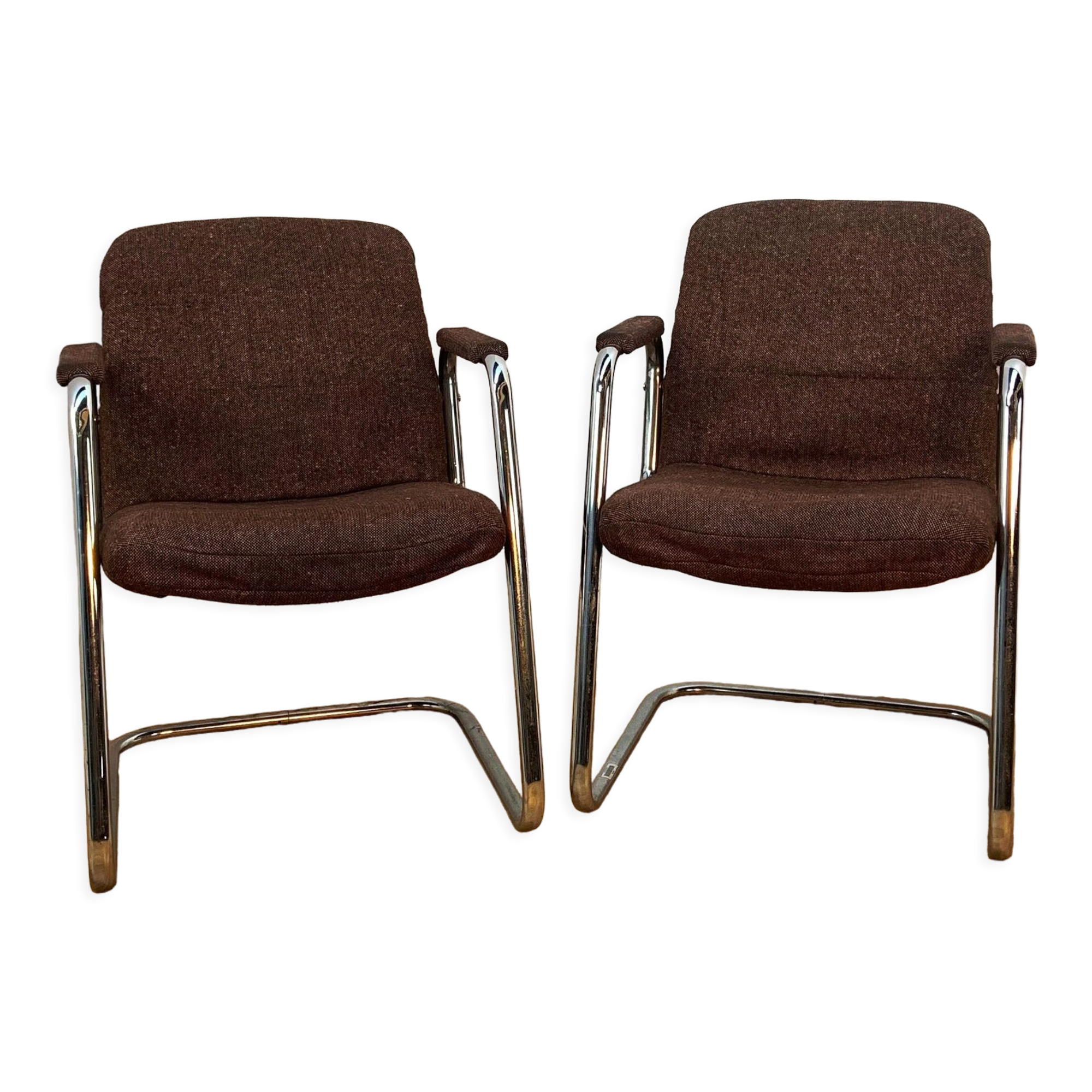 Paire de chaises vintages BRM