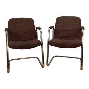 Paire de chaises vintages