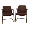Paire de chaises vintages BRM