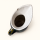 Glazed ceramic pitcher from the 1960s.