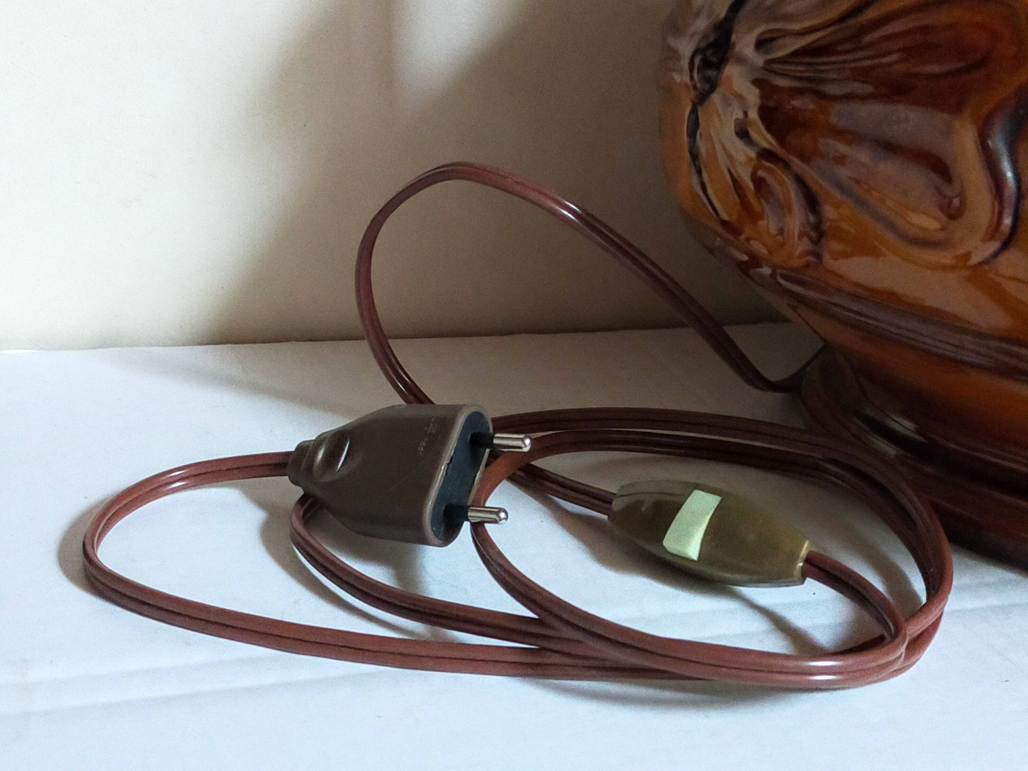 West germany ceramic floor lamp 70s