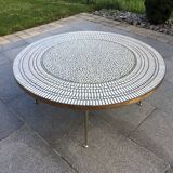 Table basse mosaïque Berthold Muller années 1950