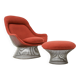 Fauteuil et repose-pieds par Warren Platner pour Knoll International, 1960s