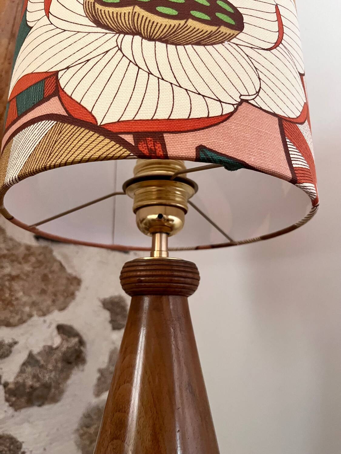 Restored vintage lamp