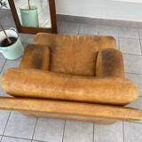 Leather armchair