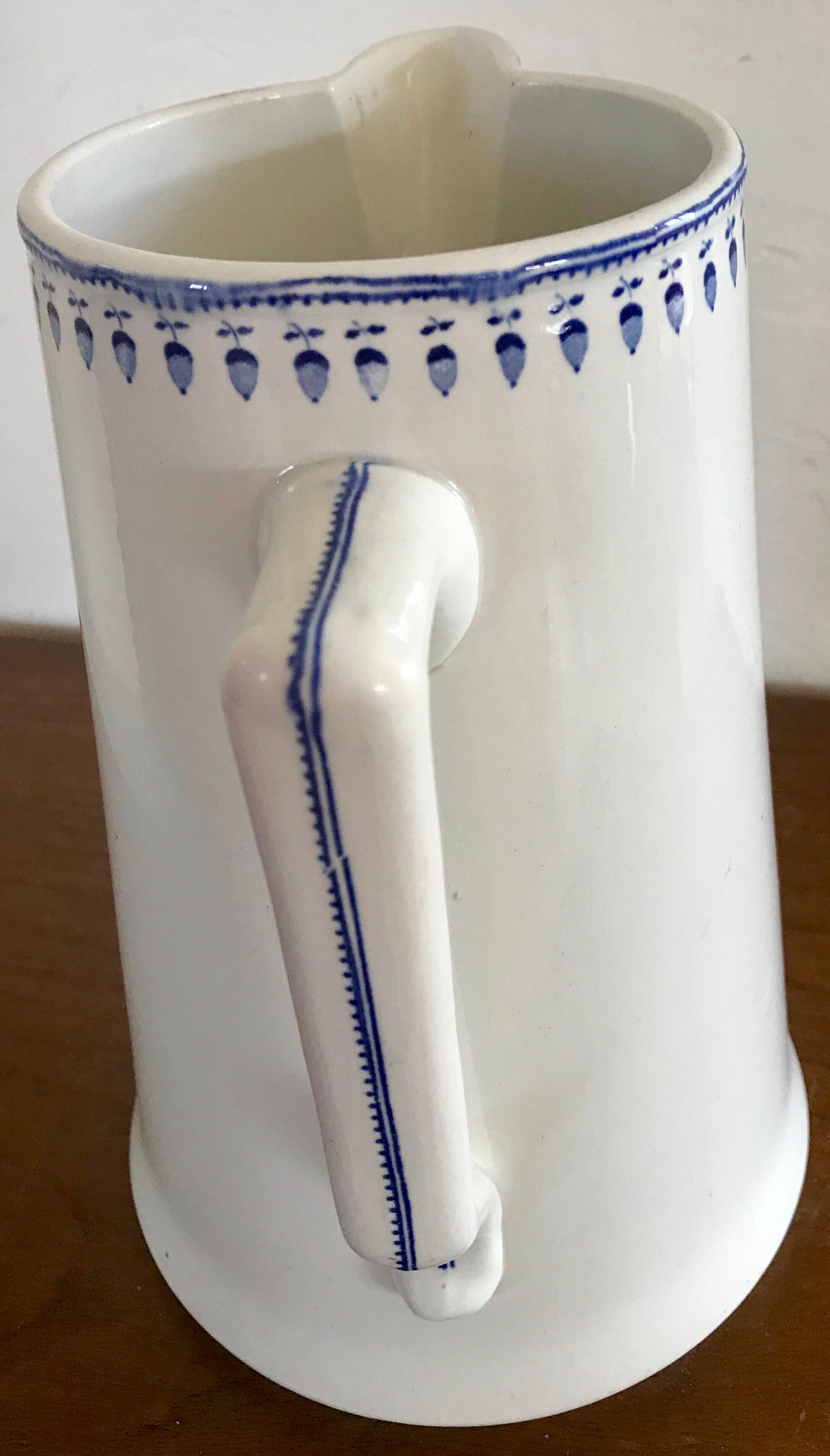 Old ceramic jug Boch Frères