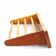 Porte-manteau en bois vintage des années 50 design Piet Zwart Bruynzeel