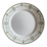 Antique serving dish in Creil & Montereau earthenware.