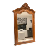 Old walnut frame mirror, 130x80 cm