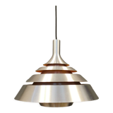 Space-age style hanging lamp, Danish design from the 80s.