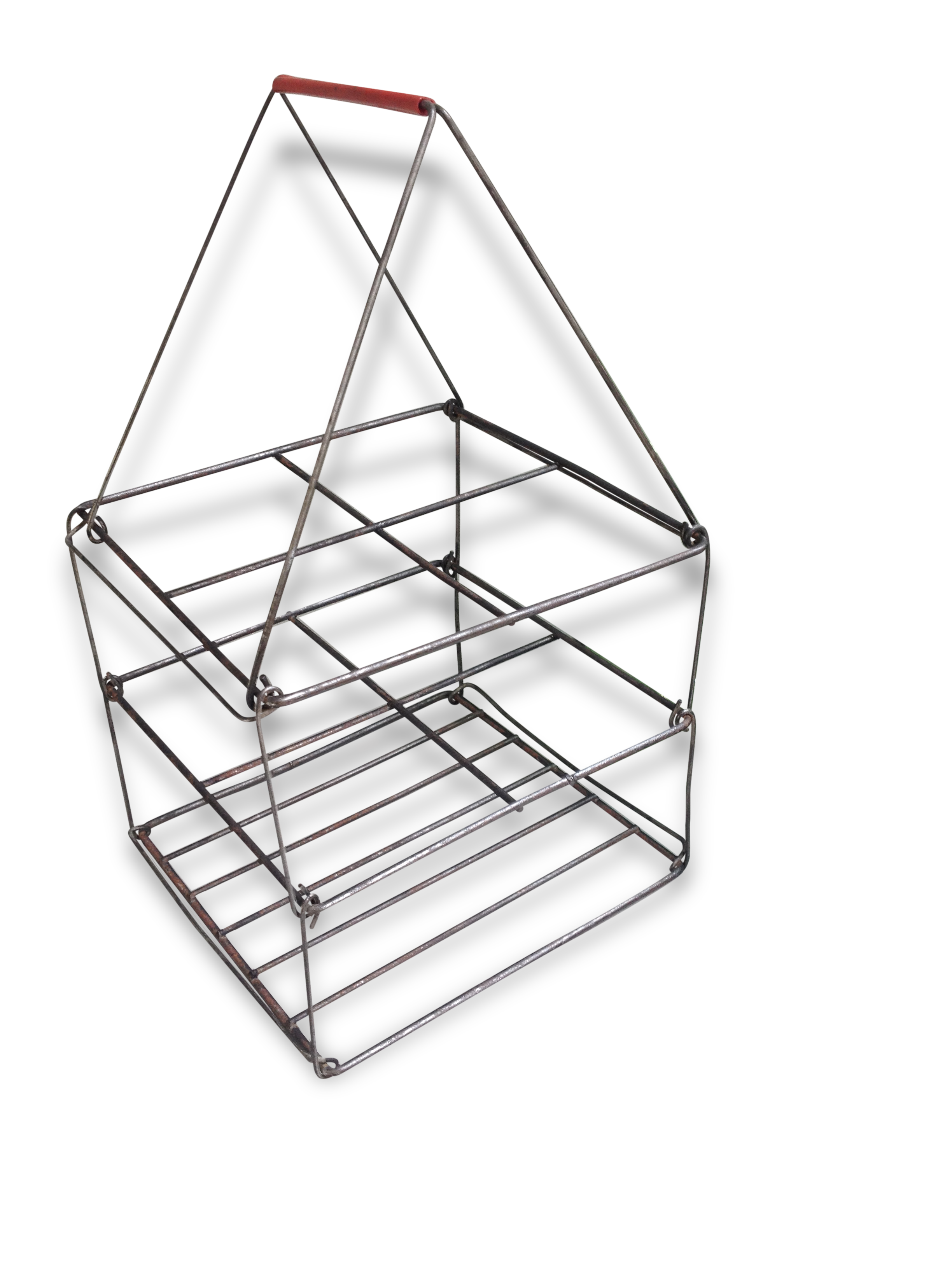 Bottle rack folding vintage