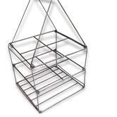 Bottle rack folding vintage