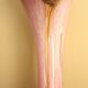 Blown glass vase, Biot, signed Jean Michel Operto, 1980s/1990s