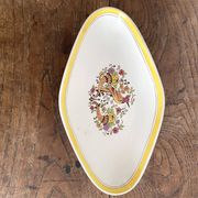 Antique Boch La Louvière Belgium dish