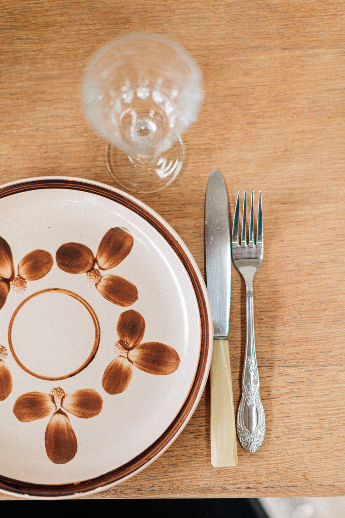 Wooden table Scandinavian type – year 60s