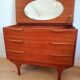 Vintage Scandinavian design dresser / vanity