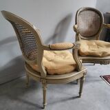 Pair of Louis XVI armchairs