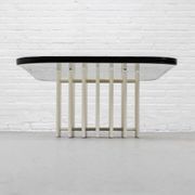 Heinz Lilienthal glass coffee table 1970s