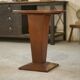 Art deco sapele veneer pedestal table 1940’s