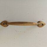 Antique furniture handle in solid brass from the early 20th century
