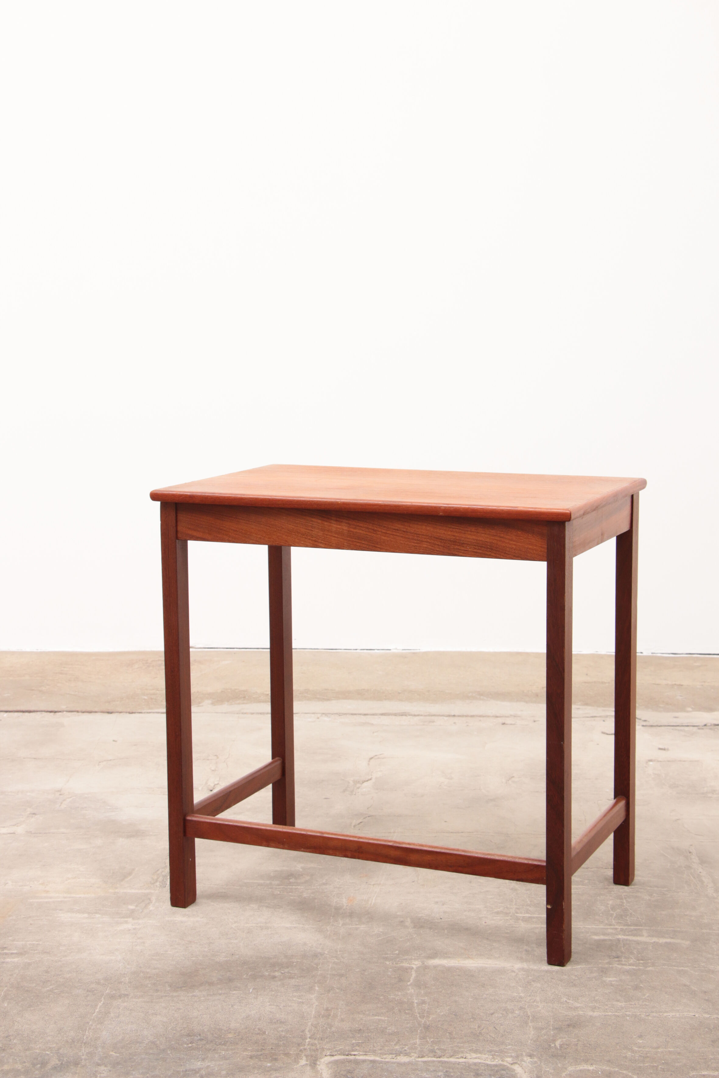 Teak wood bedside table or side table, 1960s