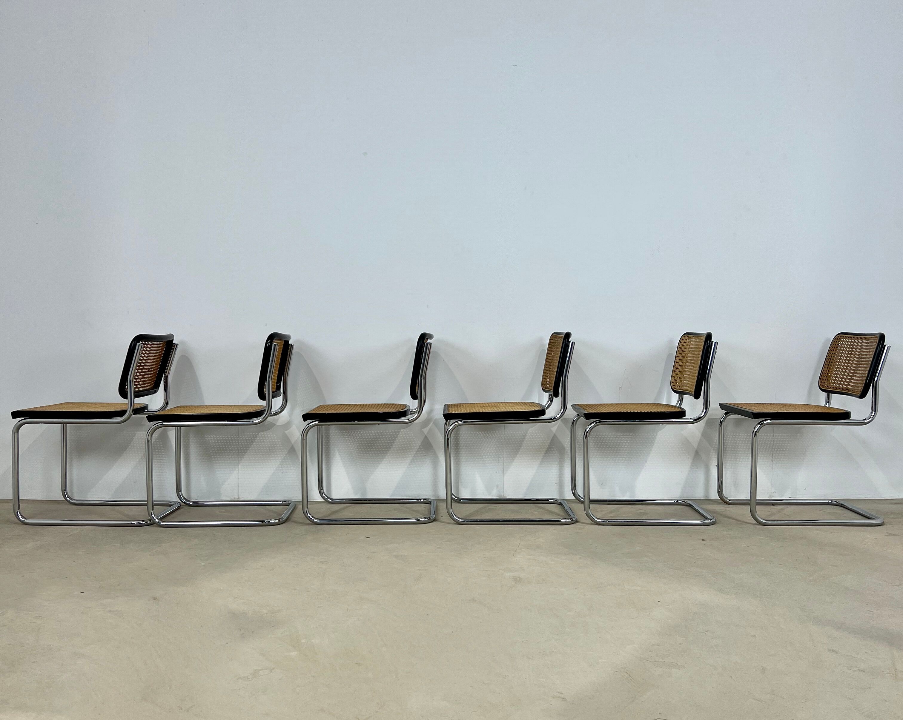 Dinning Style Chairs B32 By Marcel Breuer set6
