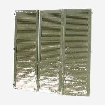 shutters louvers in chene 3 swings width 210 cm height 228 cm