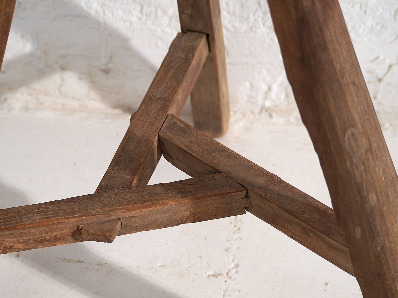 Antique wabi sabi style stool (c.1900)