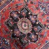 Antique persian heriz rug wool handmade 91cm x 132cm - circa 1920 (1c1202)