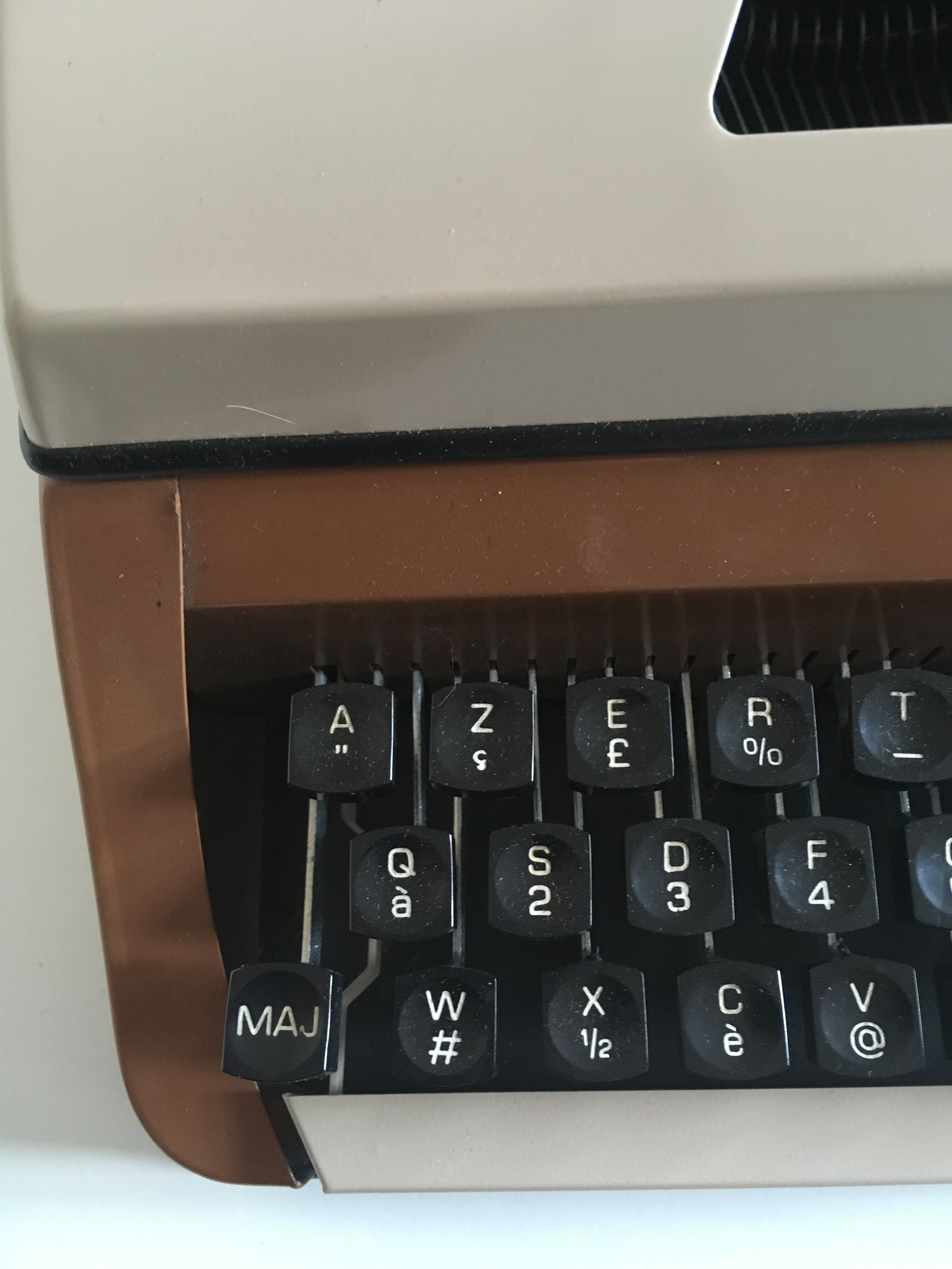 Lilliput 1970s typewriter