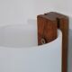 Pair of vintage Scandinavian wall lights in teak and acrylic 1970