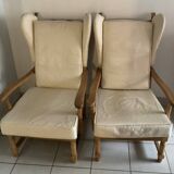 Pair of high chairs from the 50s/60s.