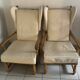 Paire de chaises hautes années 50/60