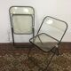 Pair of Plia chairs by Giancarlo Piretti for Castelli 1970