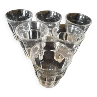 Ensemble de verres "Duralex" - Années 70