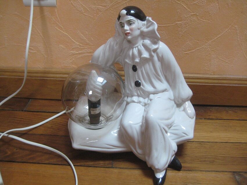 Lamp pierrot the moon, vintage