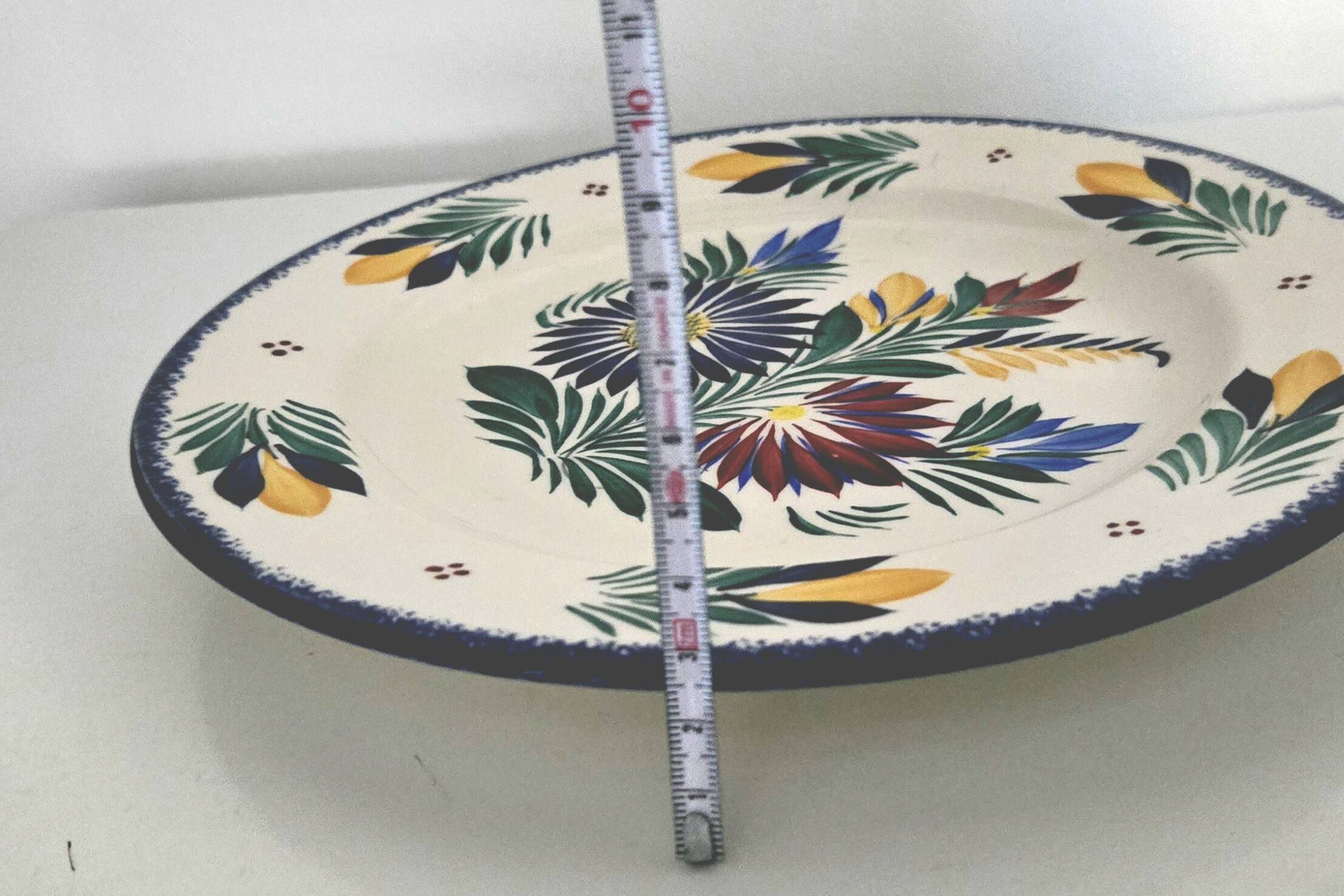 Quimper porcelain plate H