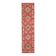 Vintage Turkish Oushak Handmade Wool Cotton Pink Runner Rug 81x337