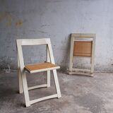 Paire de chaises pliantes
