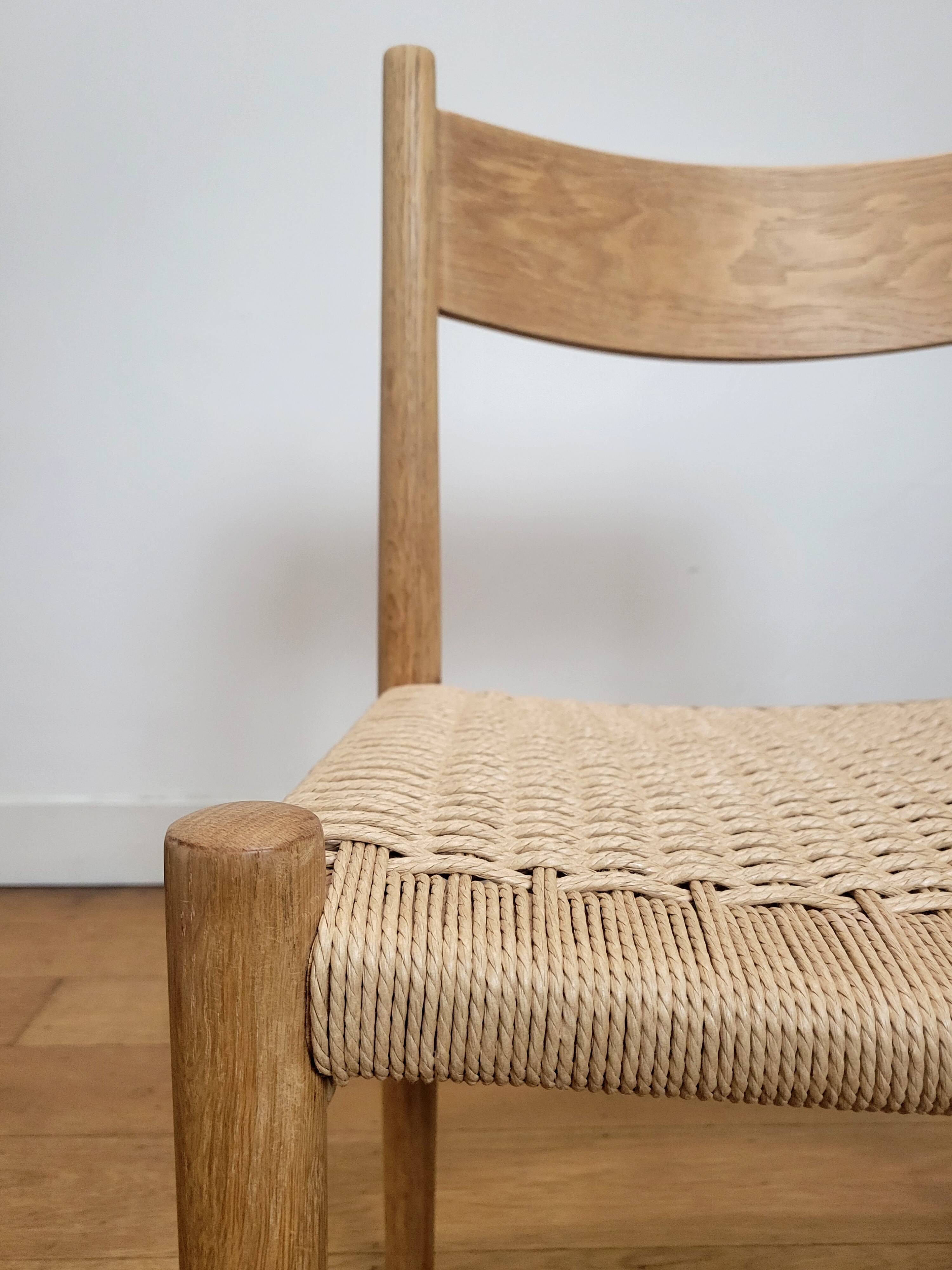 Set of 6 chairs by Hans J. Wegner for Carl Hansen & Søn, 1960