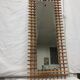 Vintage rattan mirror 1960