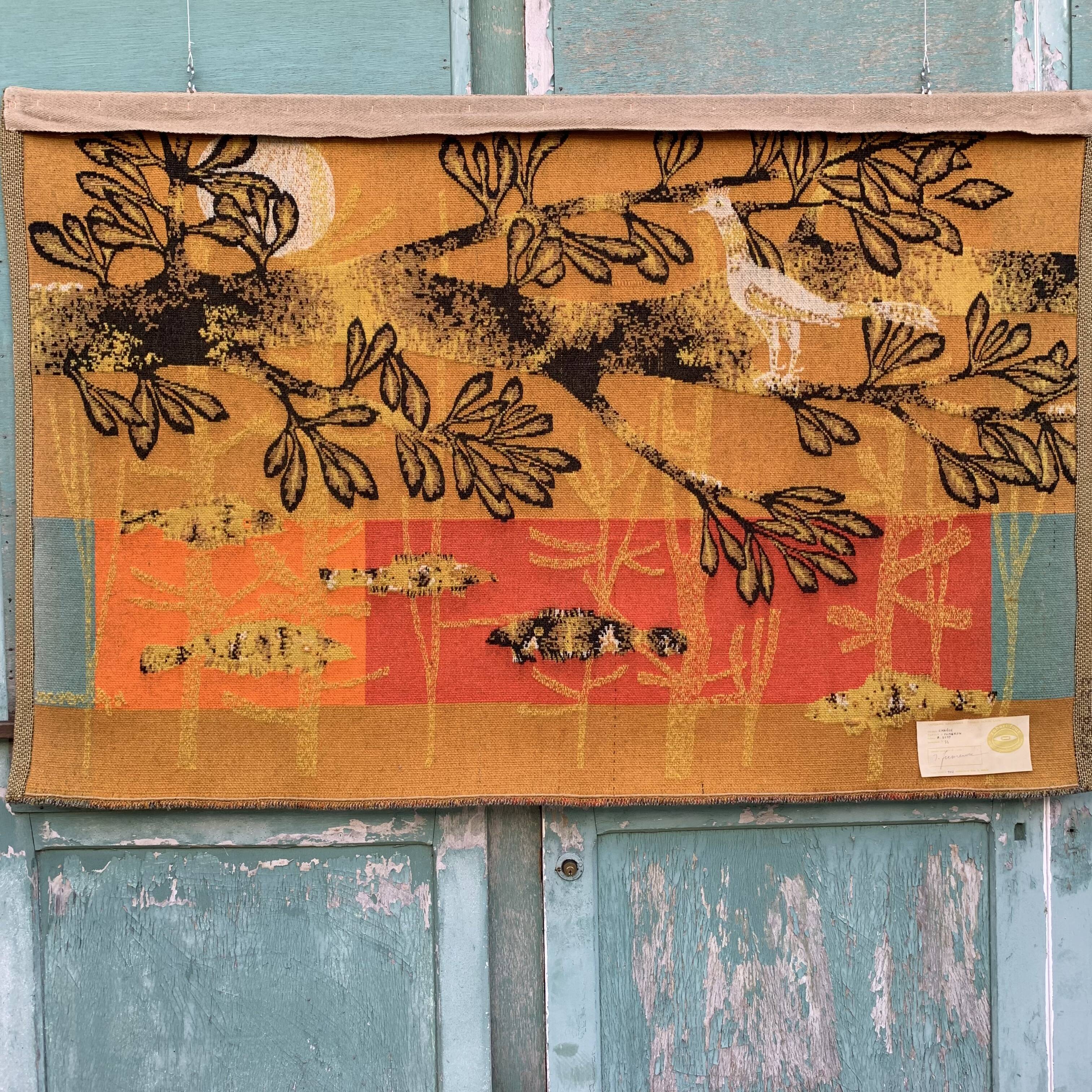 Wool tapestry René Fumeron