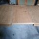 Renovated Art Deco dining table with extension.