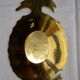 Empty pocket pineapple brass