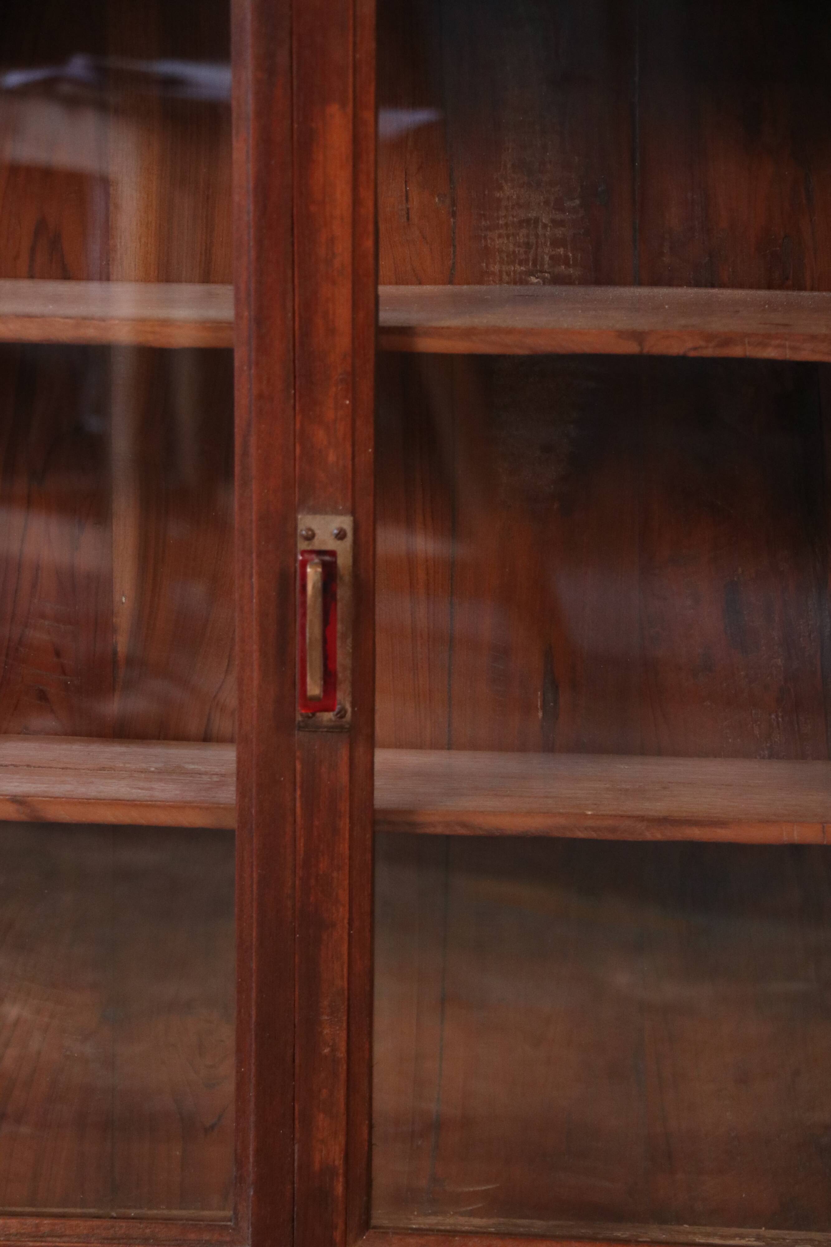 Old sideboard, burmese teak showcase
