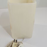 Lampe "Herbier" en cire vintage
