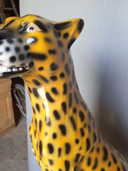 Leopard / ceramic panthere 1970s
