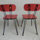 Formica eiffel foot table and its chairs
